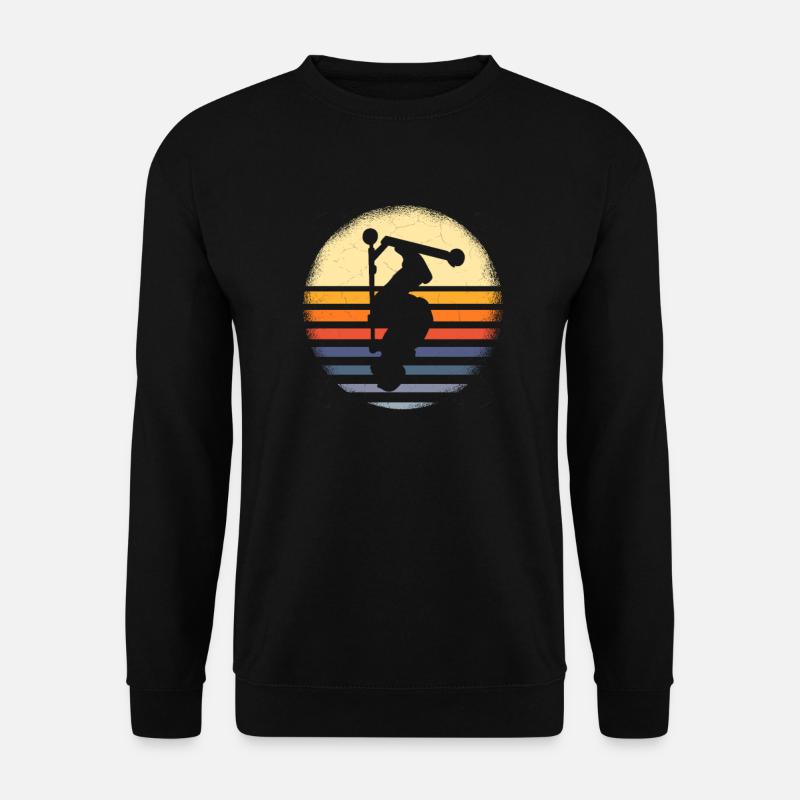 Stunt Scooter Trick Scooter Skate Hall - Unisex Sweatshirt - black