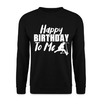 Stunt Scooter Trick Scooter Skate Hall - Sweat-shirt Unisexe - noir - Devant - Alina (178cm) & Michal (187cm)
