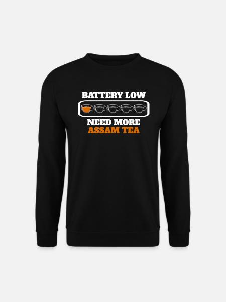 Funny Assam Tea - Unisex Sweatshirt - black