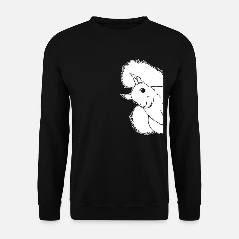 Drôle d’écureuil, drôle d’écureuil, - Sweat-shirt Unisexe - noir