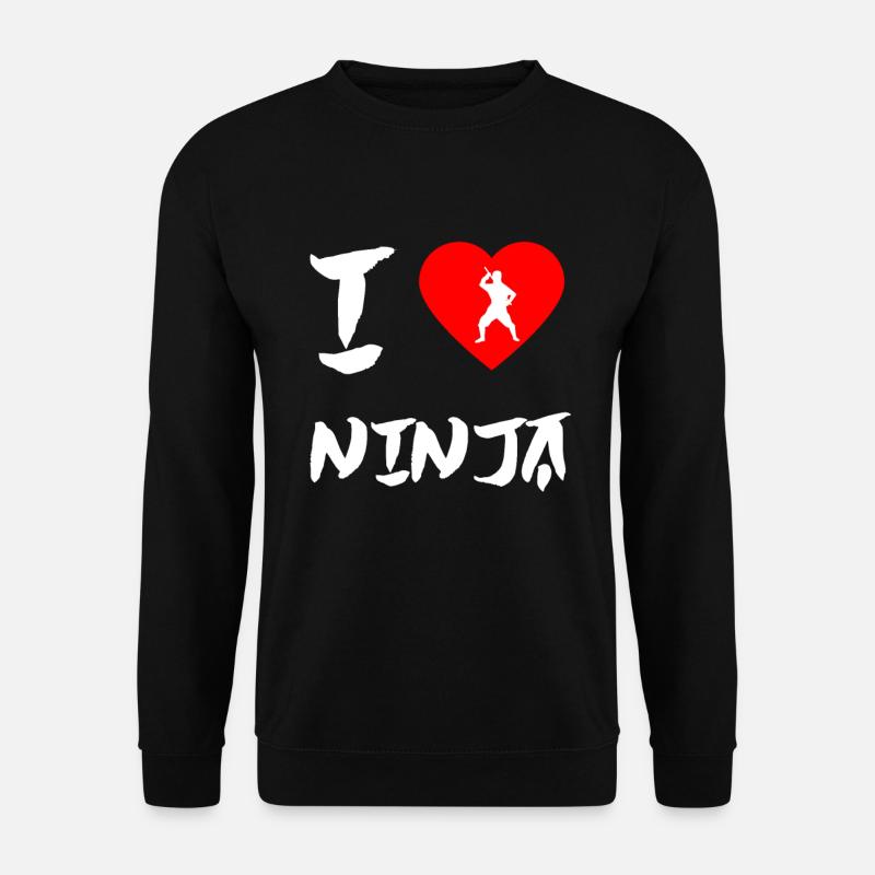 Ninja - Unisex Pullover - Schwarz