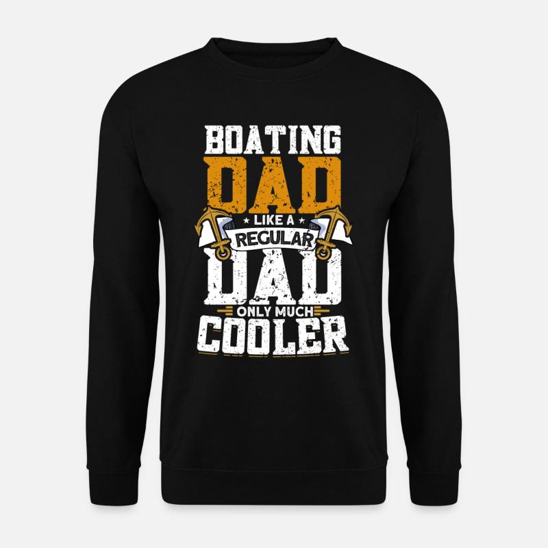 Boot Captain Bootfahrer Boots-Kapitän Boot Shirt - Unisex Pullover - Schwarz