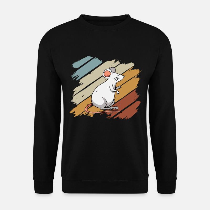 Maus - Unisex Pullover - Schwarz