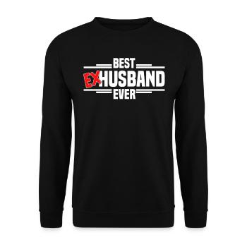 Scheidung Trennung Ehe Ex Scheidungsparty - Unisex Pullover - Schwarz - Vorne - Alina (178cm) & Michal (187cm)