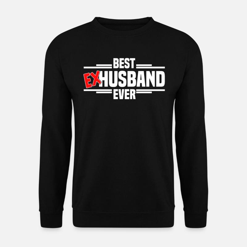 Scheidung Trennung Ehe Ex Scheidungsparty - Unisex Pullover - Schwarz