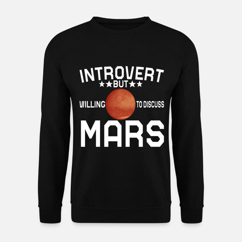 Mars Planet - Unisex Sweatshirt - black