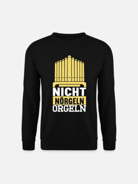 Orgel Organist - Unisex Pullover - Schwarz