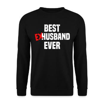 Scheidung Trennung Ehe Ex Scheidungsparty - Unisex Pullover - Schwarz - Vorne - Alina (178cm) & Michal (187cm)
