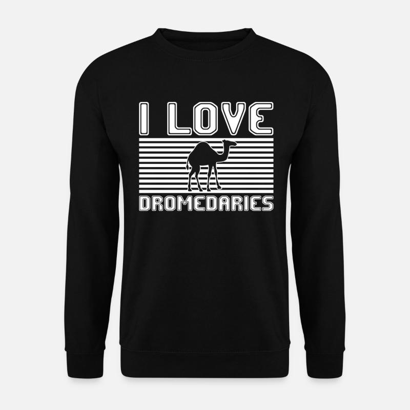 J’adore les dromadaires - Sweat-shirt Unisexe - noir