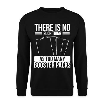 Trading Card Collecting such thing TCG Card Game - Unisex Sweatshirt - black - Front - Alina (178cm) & Michal (187cm)