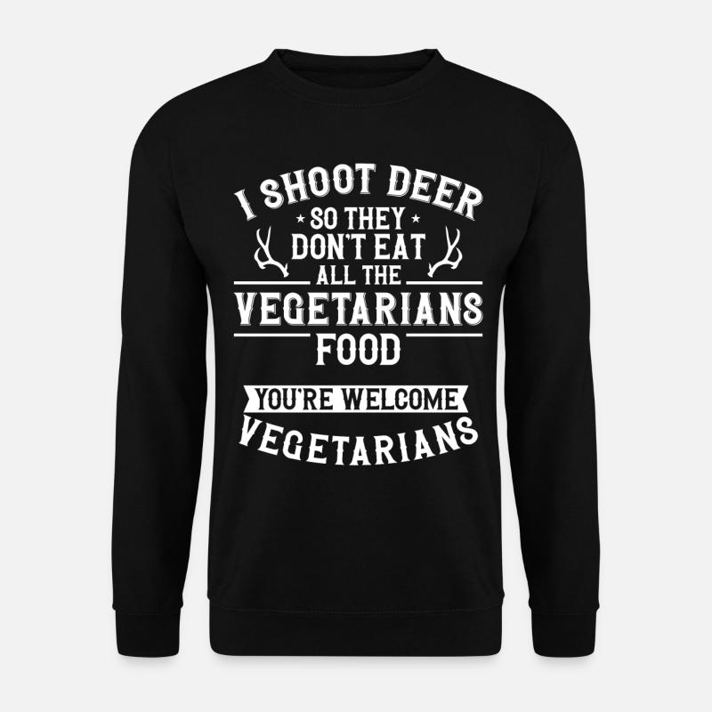 Buck Deer Hunting Hunter - Unisex Sweatshirt - black