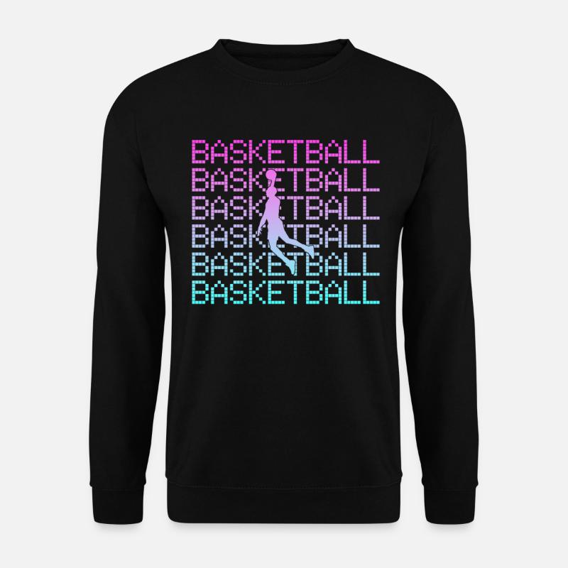 Basket-ball - Sweat-shirt Unisexe - noir