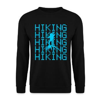 Randonnée Alpinisme - Sweat-shirt Unisexe - noir - Devant - Alina (178cm) & Michal (187cm)