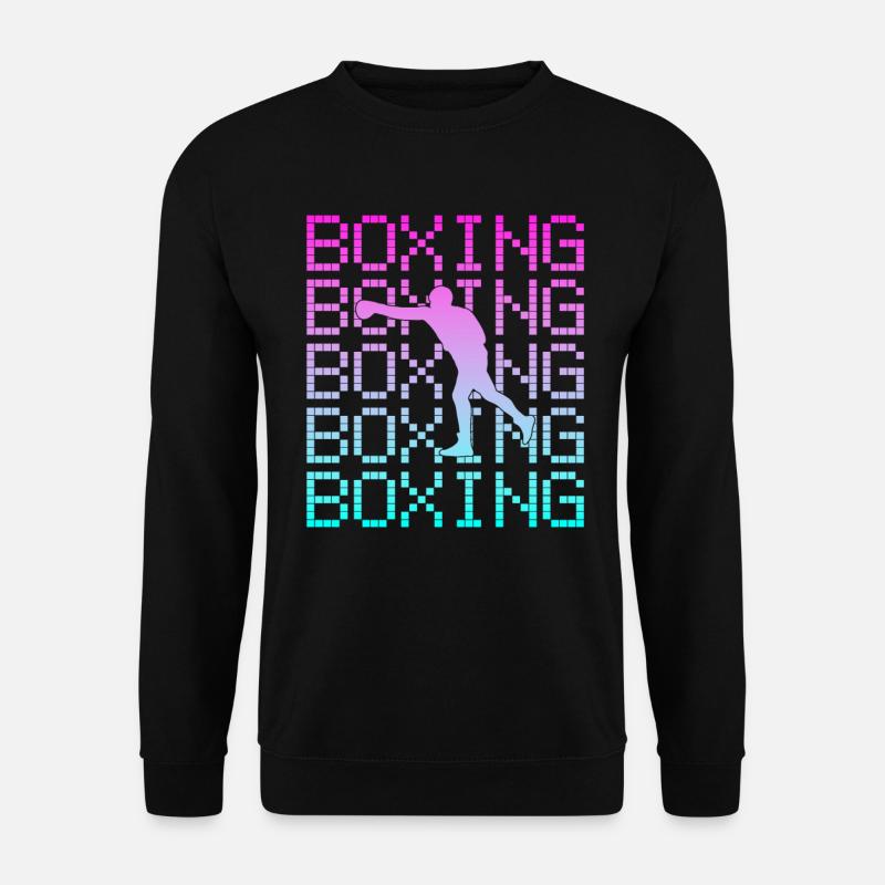 Boxen - Unisex Pullover - Schwarz