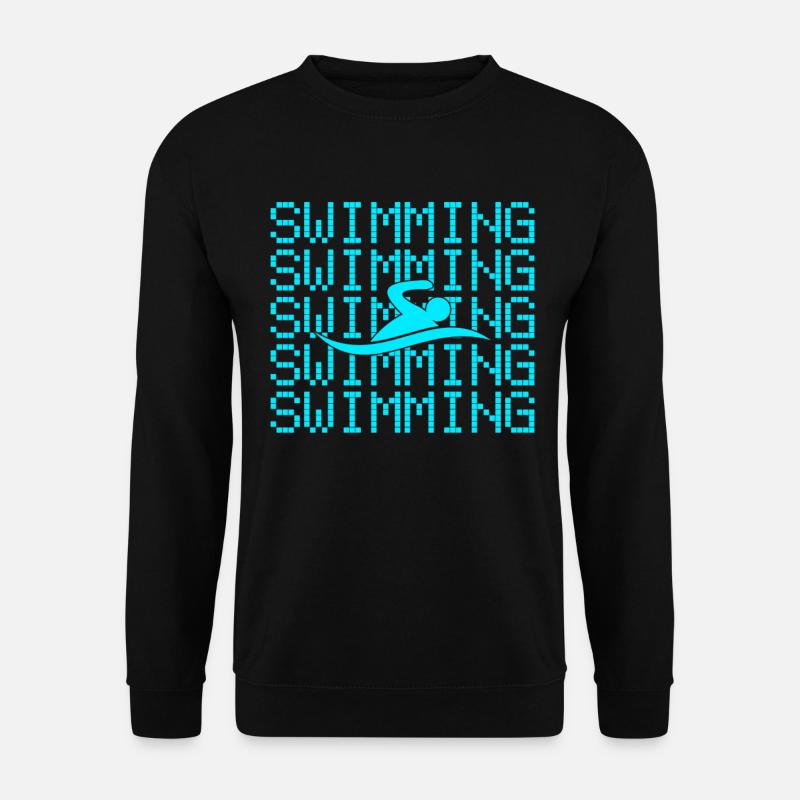 Swim - Unisex Sweatshirt - black
