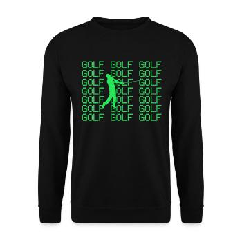 Gulf - Unisex Sweatshirt - black - Front - Alina (178cm) & Michal (187cm)