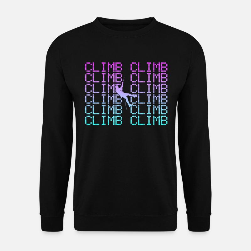 Climb - Unisex Sweatshirt - black