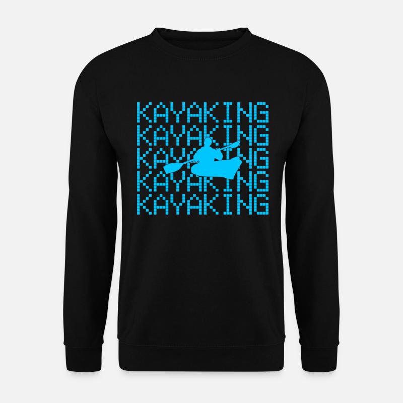 Kayaking - Unisex Sweatshirt - black