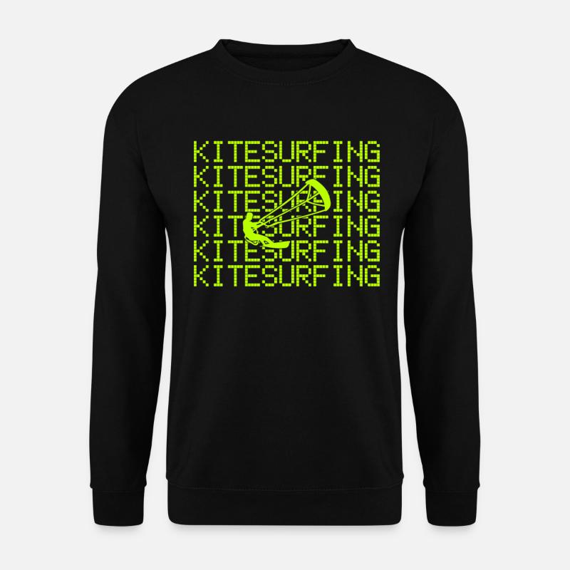 kitesurfing - Unisex Sweatshirt - black