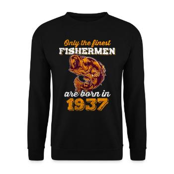 Cadeau légendaire de 85 ans pour le 85e anniversaire - Sweat-shirt Unisexe - noir - Devant - Alina (178cm) & Michal (187cm)