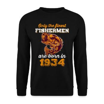 Legendary 88 years old gift for his 88th birthday - Unisex Sweatshirt - black - Front - Alina (178cm) & Michal (187cm)