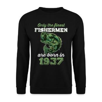 Cadeau légendaire de 85 ans pour le 85e anniversaire - Sweat-shirt Unisexe - noir - Devant - Alina (178cm) & Michal (187cm)