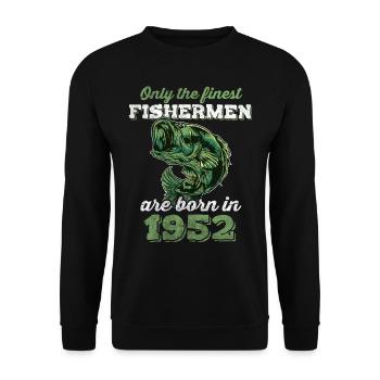 Legendary 70 years old gift for the 70th birthday - Unisex Sweatshirt - black - Front - Alina (178cm) & Michal (187cm)