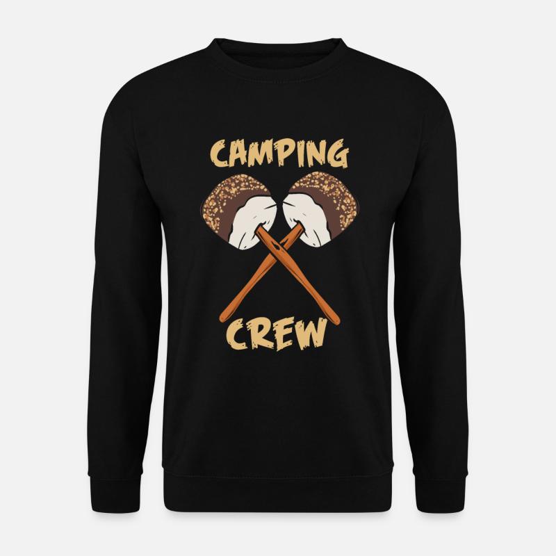 Camping Crew Camper Gift - Unisex Sweatshirt - black