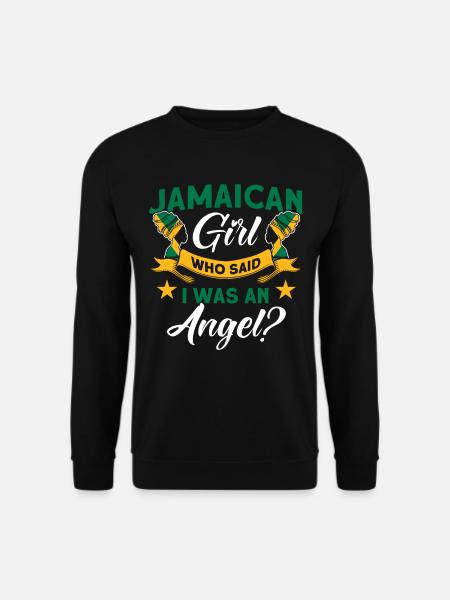 Jamaica Jamaican Flag Gift - Unisex Sweatshirt - black