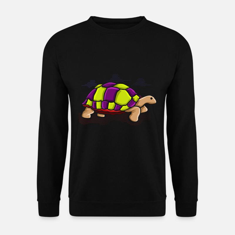 Schildkröte - Unisex Pullover - Schwarz