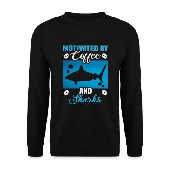 Instructeur de conception de plongée sous-marine Snorkeling - Sweat-shirt Unisexe - noir - Devant - Alina (178cm) & Michal (187cm)