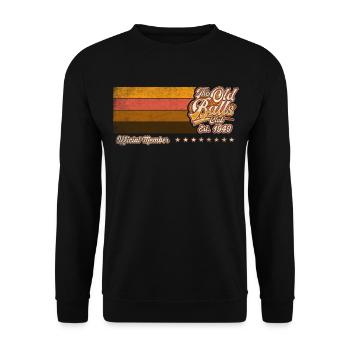 Old Balls Club Est. 1949 À l’occasion de son 73e anniversaire - Sweat-shirt Unisexe - noir - Devant - Alina (178cm) & Michal (187cm)
