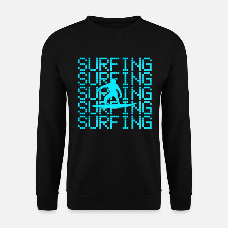 surfing - Unisex Sweatshirt - black