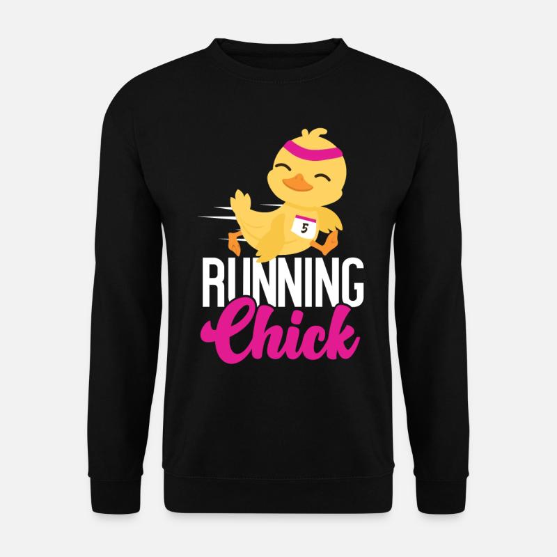 Running Runner Half Marathon - Unisex Sweatshirt - black