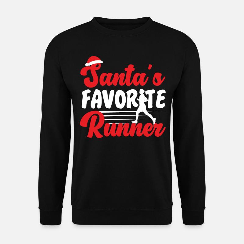 Running Runner Half Marathon - Unisex Sweatshirt - black