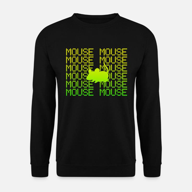Mouse - Unisex Sweatshirt - black