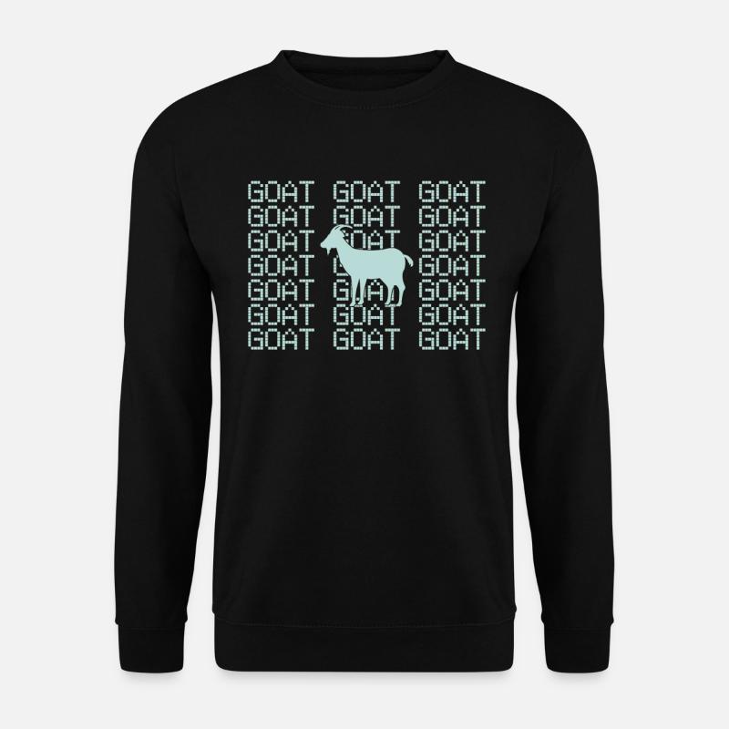 Ziege - Unisex Pullover - Schwarz