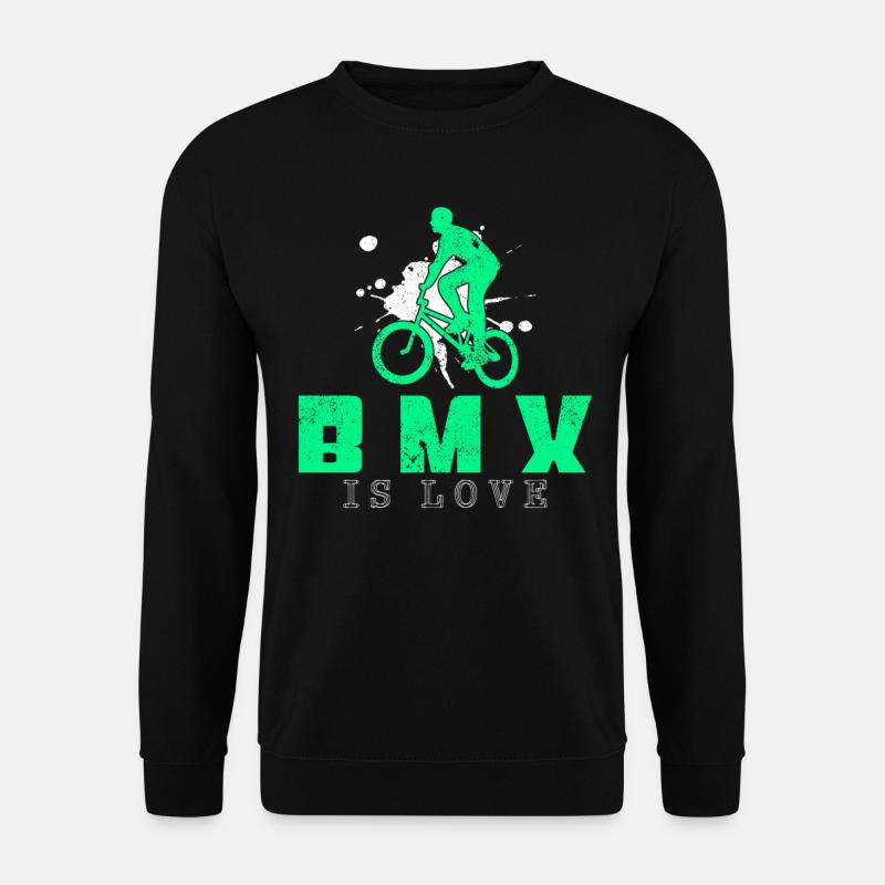BMX Saying - Unisex Sweatshirt - black