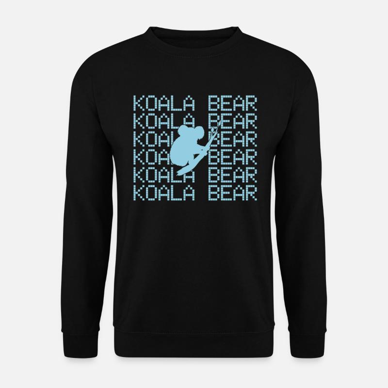 Koala Bear - Unisex Sweatshirt - black