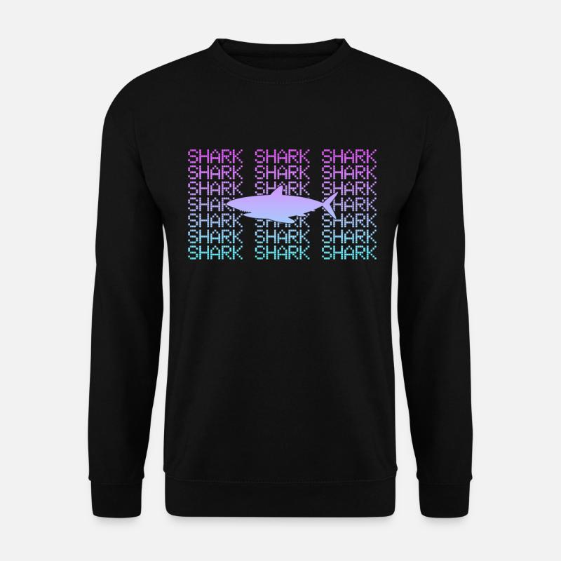 Requin - Sweat-shirt Unisexe - noir