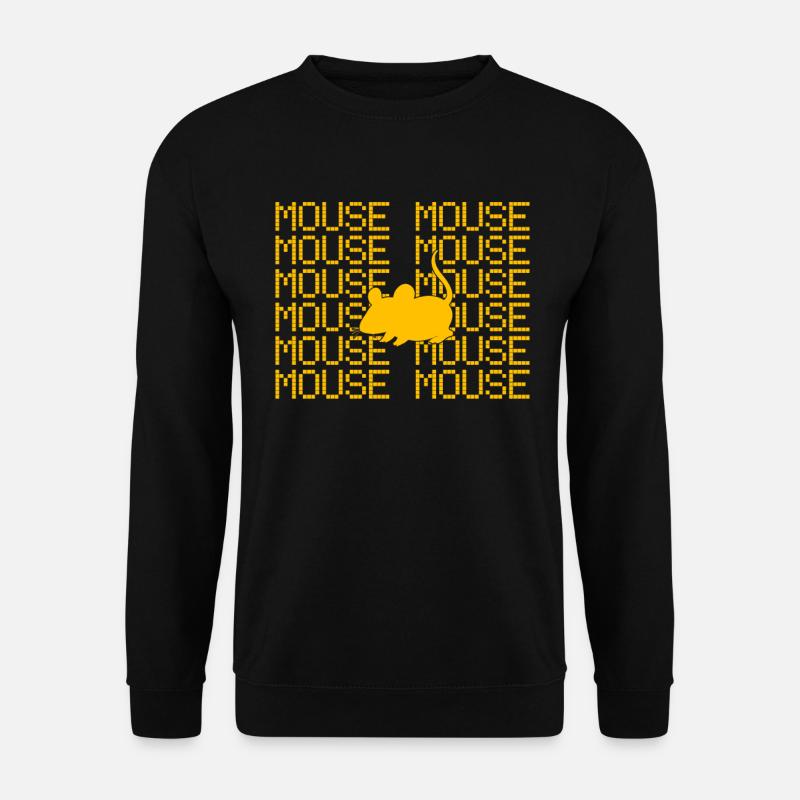 Mouse - Unisex Sweatshirt - black