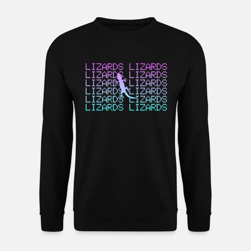 Lizard - Unisex Sweatshirt - black