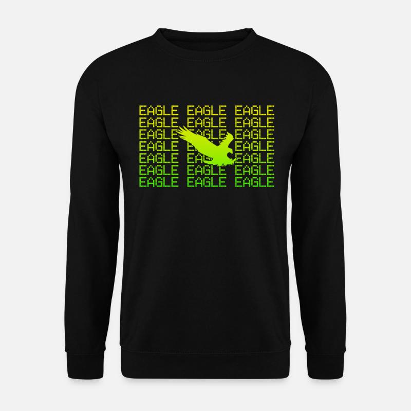 Adler - Unisex Pullover - Schwarz