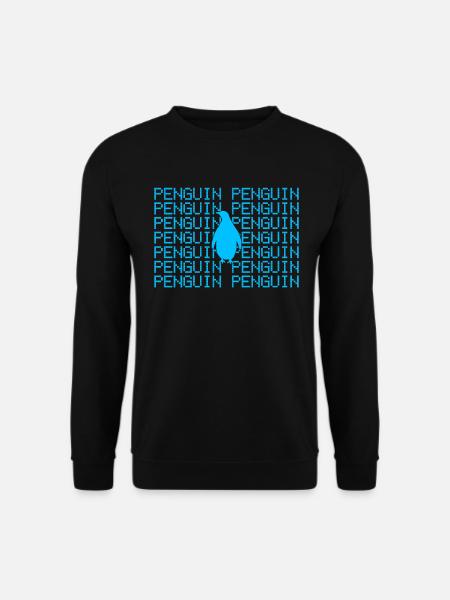Pinguin - Unisex Pullover - Schwarz