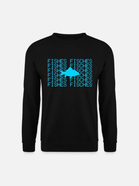 Pisces - Unisex Sweatshirt - black