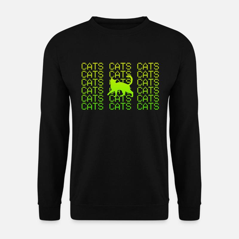 Chat - Sweat-shirt Unisexe - noir