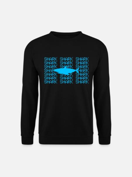 Requin - Sweat-shirt Unisexe - noir