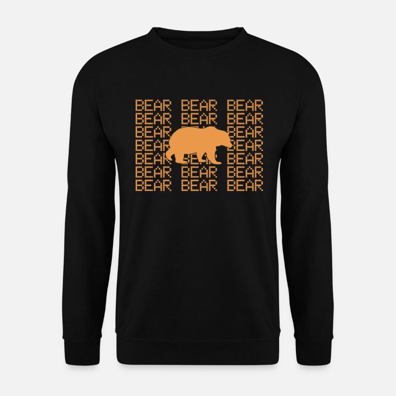 Bear - Unisex Sweatshirt - black