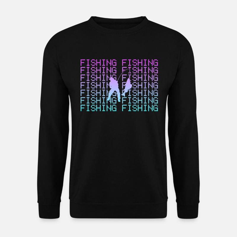 Angling - Unisex Sweatshirt - black