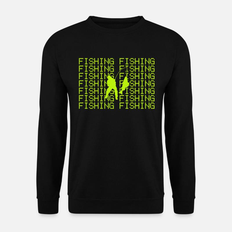 Angling - Unisex Sweatshirt - black